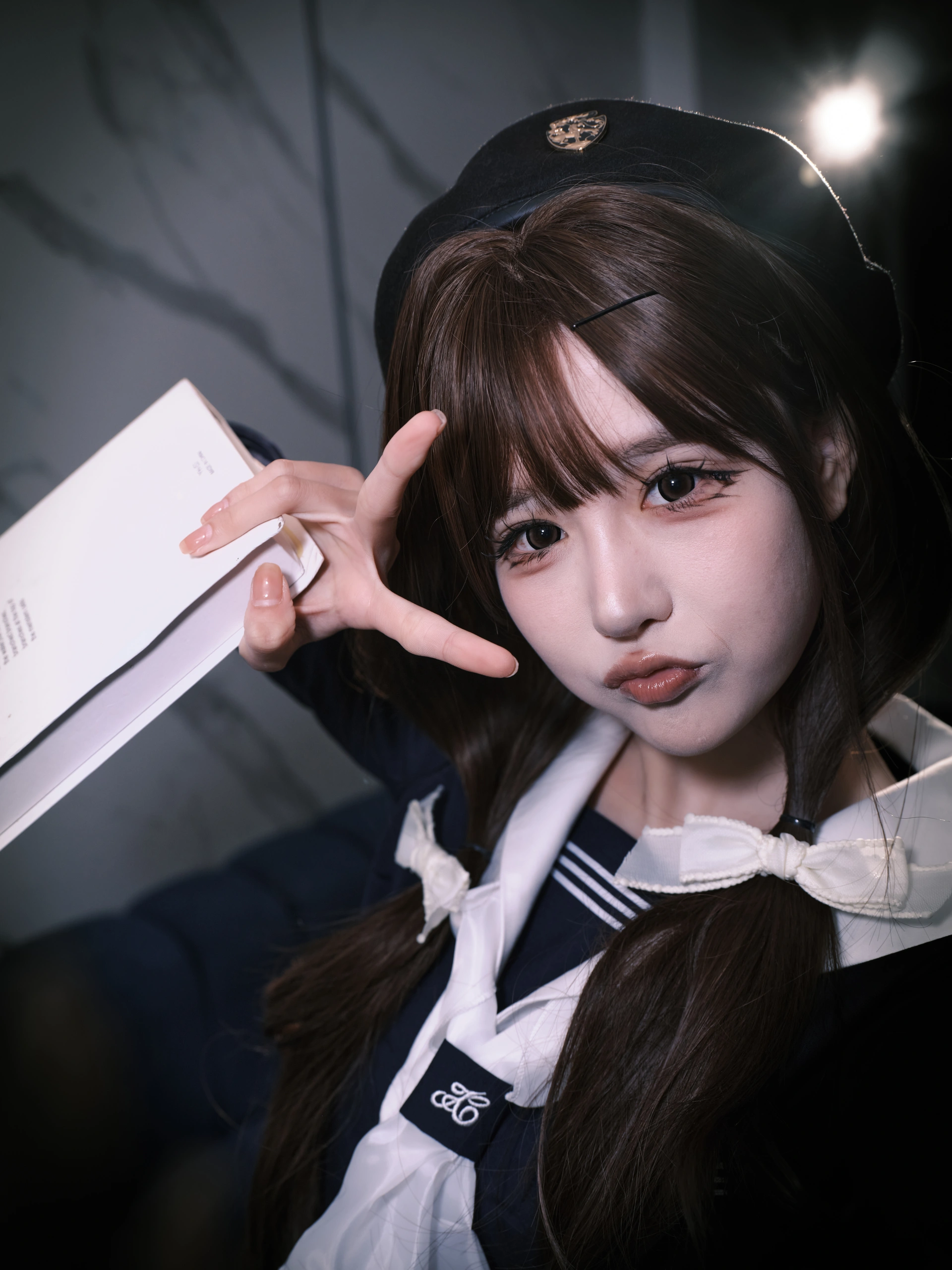 [YITUYU艺图语]2025.02.02 女水手的假日 深蓝白丝版 孟程程 3